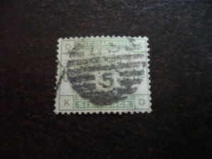 Stamps - Great Britain - Scott# 105 - Used Part Set of 1 Stamp