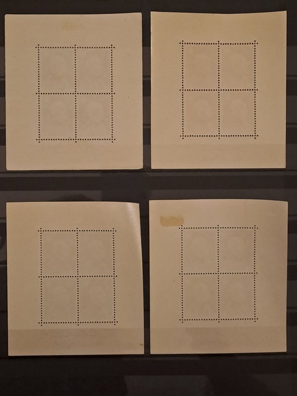 Iran 870A-H 19 minisheets Reza Shah birthday MH/MNH only missing imperf 2 Rial