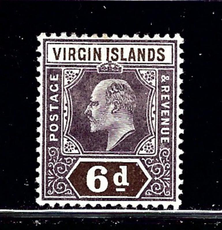 Virgin Is 34 MH 1904 issue