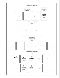 PRINTED BRITISH NORTH BORNEO 1883-1963 STAMP ALBUM PAGES (32 pages)