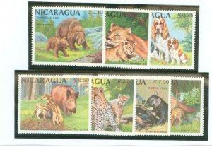 Nicaragua #1703-1709 Mint (NH) Single (Complete Set) (Wildlife)