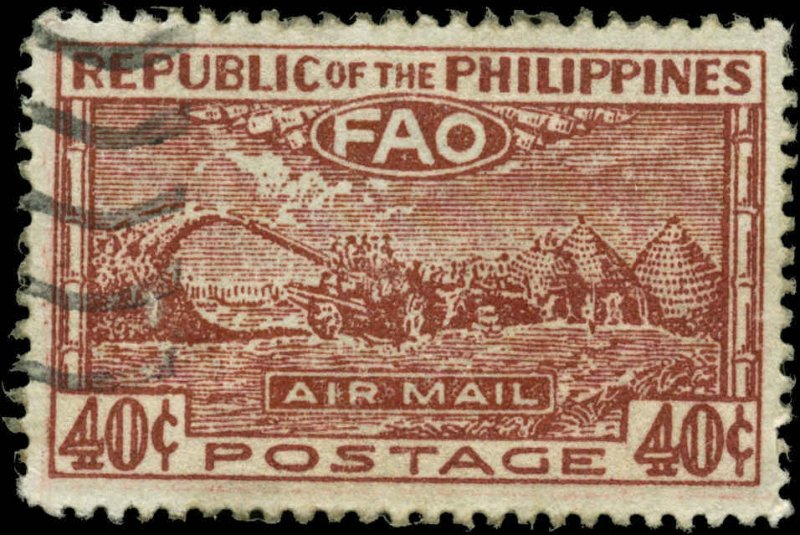 Philippines Scott #C67 Used   FAO