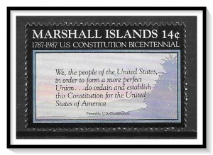 Marshall Islands #145 US Constitution Bicentennial MNH