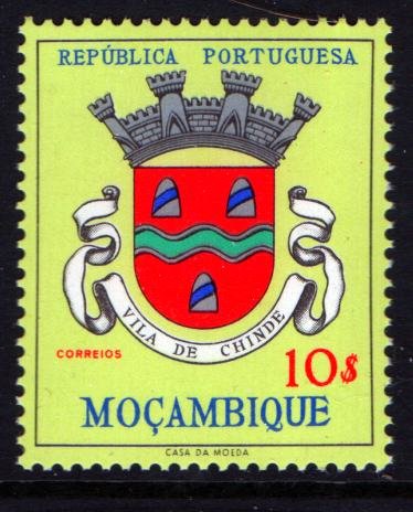 MOZAMBIQUE 421  MNH ARMS  ISSUE 1961