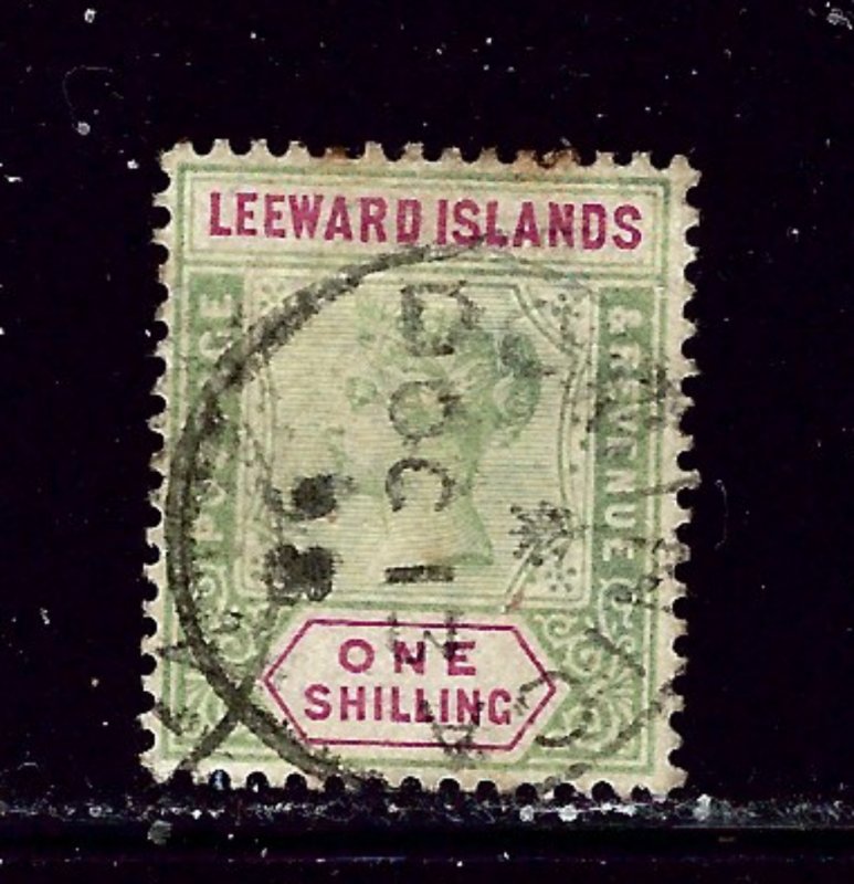 Leeward Is 7 Used 1890 issue  some perf stains