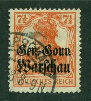 Poland 1916 #N9 U SCV(2024)=$2.50