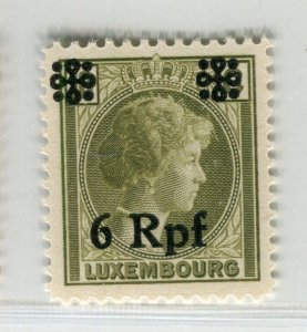 GERMANY; LUXEMBOURG OCCUPATION 1940s Charlotte surcharged MINT MNH 6pf. value