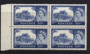 Great Britain #311 VF/NH Block