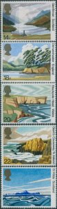 Great Britain 1981 SG1155-1159 QEII Landscapes set MNH