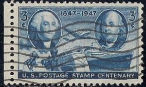 947 3 cents Postage Stamp, Centenary Stamp used VF