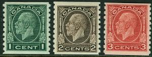 Canada # 205-7 Mint VF VLH Cat $ 65