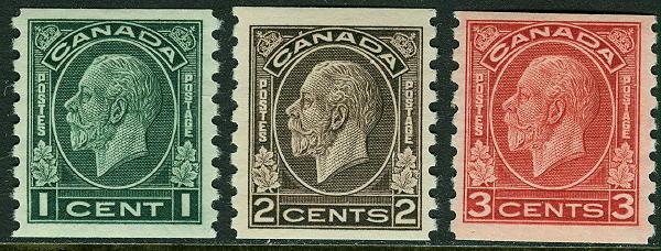 Canada # 205-7 Mint VF VLH Cat $ 65