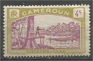 CAMEROUN, 1925, MNH 4c, Man Felling, Scott J2
