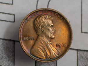 1910 Lincoln Cent Unc Details Free Shipping