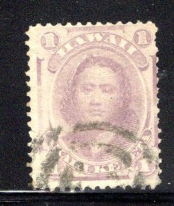 Hawaii #30a, used, CV $20