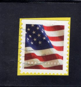 5160 Flag, used on paper