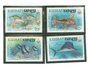 Kiribati #587-590 Mint (NH) Single (Complete Set)