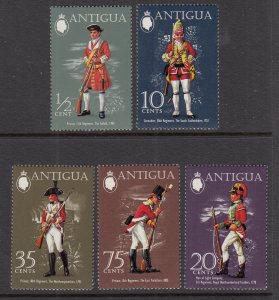 Antigua 274-278 Uniforms MNH VF