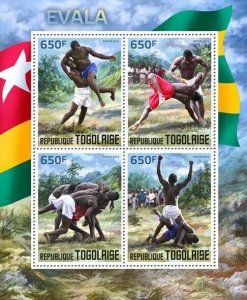 2014 TOGO MNH. EVALA   | Y&T Code: 4060-4063  |  Michel Code: 5981-5984