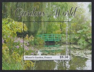2019 Tonga 2252/B127 Gardens of the World 12,20 €