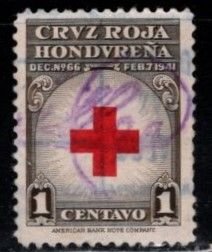 Honduras - #RA4 Red Cross - Used