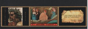 1972 Umm Al Qiwain - Dante Divine Comedy Perf. - MNH