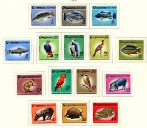 Guyana 39-53 MNH 1968