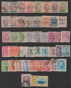 Iran a small collection of MH & U earlies