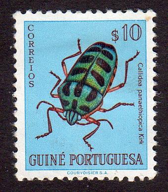 Portuguese Guinea 282 - Used - Beetle