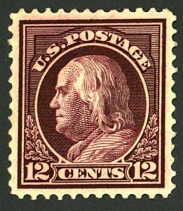 U.S. #417 MINT OG LH PENCIL