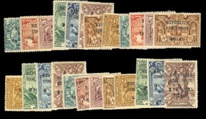 Portuguese Colonies, St. Thomas and Prince Islands #170-193 Cat$38.75, 1913 V...