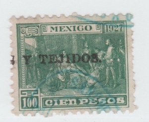 Mexico Revenue Fiscal Stamp   7-2-22-g29