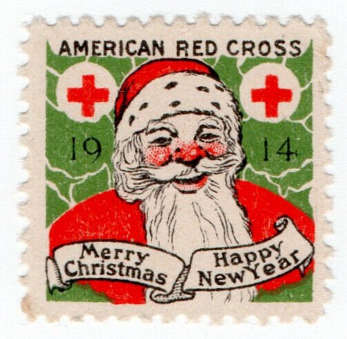 (I.B) US Cinderella : Red Cross Christmas Seal (1914)