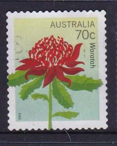 Australia 2014 -Native Wildflowers - Waratah 70c used