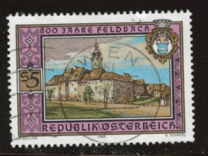 Austria Osterreich Scott 1439 Used 1988 stamp