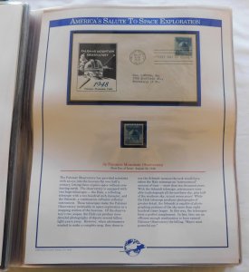 America's Salute to Space Exploration, Fleetwood First Day Covers w/ Min...