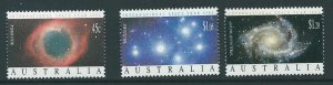 AUSTRALIA SG1343/5 1992 SPACE YEAR MNH