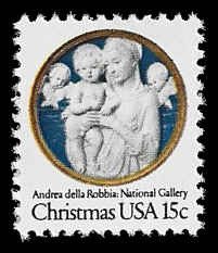 PCBstamps   US #1768 15c Christmas - Madonna, 1978, MNH, (14)