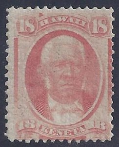 Hawaii Scott #34 Mint NH OG Fine