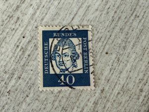 German Occupation Stamp #9N184 Used, 40pf, Berlin, 2024 SCV $0.85
