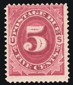 MOMEN: US STAMPS #J25 POSTAGE DUE MINT OG H $100 LOT #79455-3*