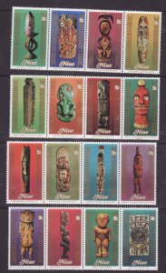 Niue-Sc#265-8h- id9-unused NH set [ 2 scans]-Festival of Arts-1980-