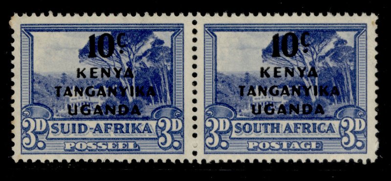 KENYA UGANDA TANGANYIKA GVI SG152, 10c on 3d ultramarine, NH MINT. 