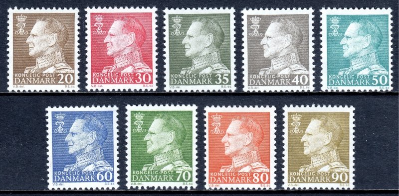 Denmark - Scott #383//393 - MH - HInge bump #393 - SCV $10