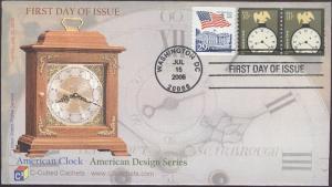 #3763 American Clock C-Cubed FDC