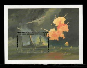 Antigua 1991 - World War ll Airplanes - Souvenir Stamp Sheet - Scott #1389 - MNH