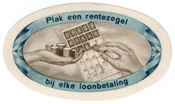 (I.B) Netherlands Cinderella : National Insurance Label (Payment Card)