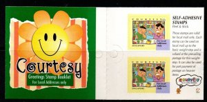 SINGAPORE SGSB26 1996 GREETINGS STAMPS COURTESY BOOKLET MNH