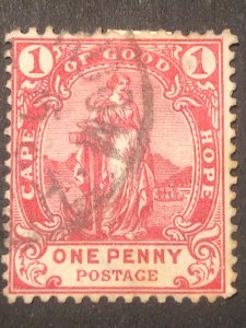 South Africa Cape of Good Hope, stamp mix good perf. Nice colour used stamp hs:2