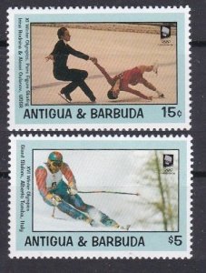 1993 Antigua and Barbuda 1847-1848 1994 Olympic Games in Lillehammer 6,00 €